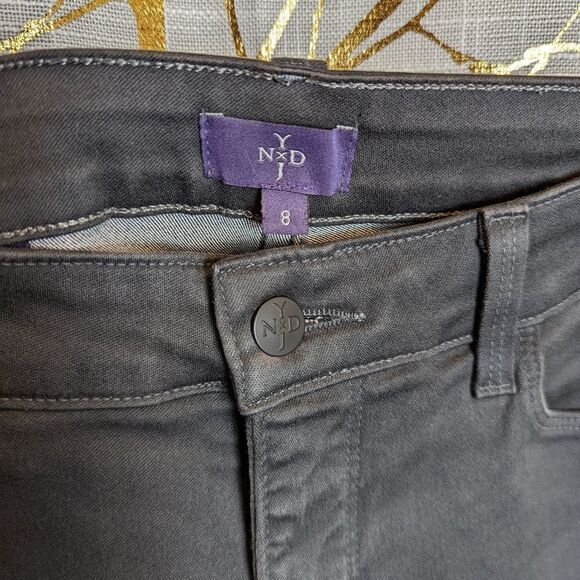 NYDJ alina legging gray  - Picture 2 of 3